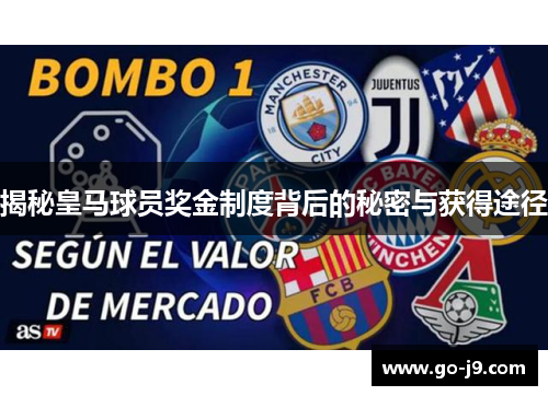 揭秘皇马球员奖金制度背后的秘密与获得途径